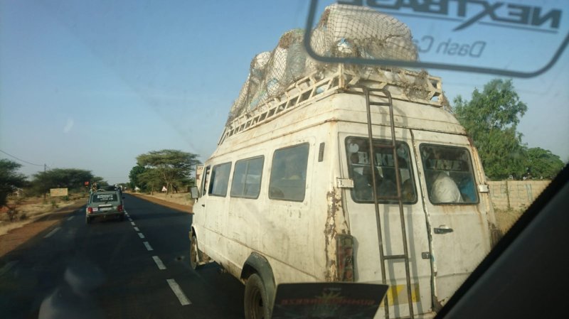 Bus im Senegal